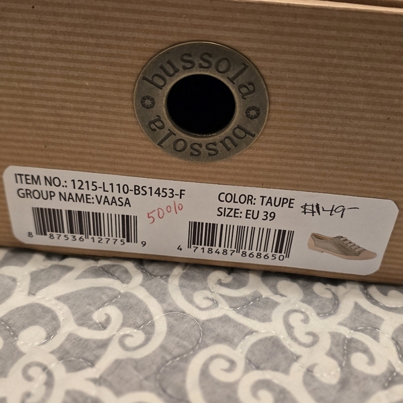 Bussola Vaasa size 39 (8), taupe color. - Picture 5 of 6